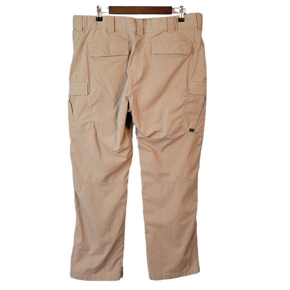 5.11 Tactical Outdoor Active Shooting Range Khaki Cargo Pants Men's 38 x 32 - Picture 4 of 16